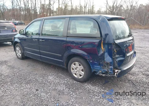 2013 Dodge Grand Caravan American Value Pkg из США, поврежденный, VIN 2C4RDGBG1DR613450